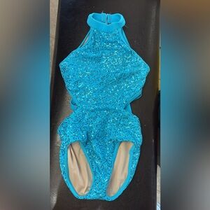 Balera Turquoise Sequin Dancewear